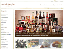 Tablet Screenshot of anhaltshop24.de